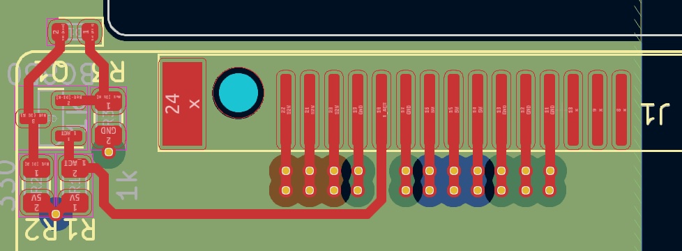 Molex Power Routing