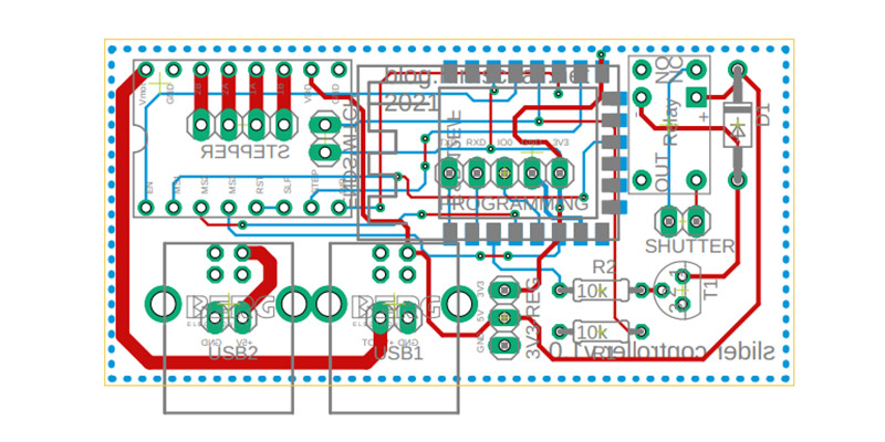custom slider controller pcb board