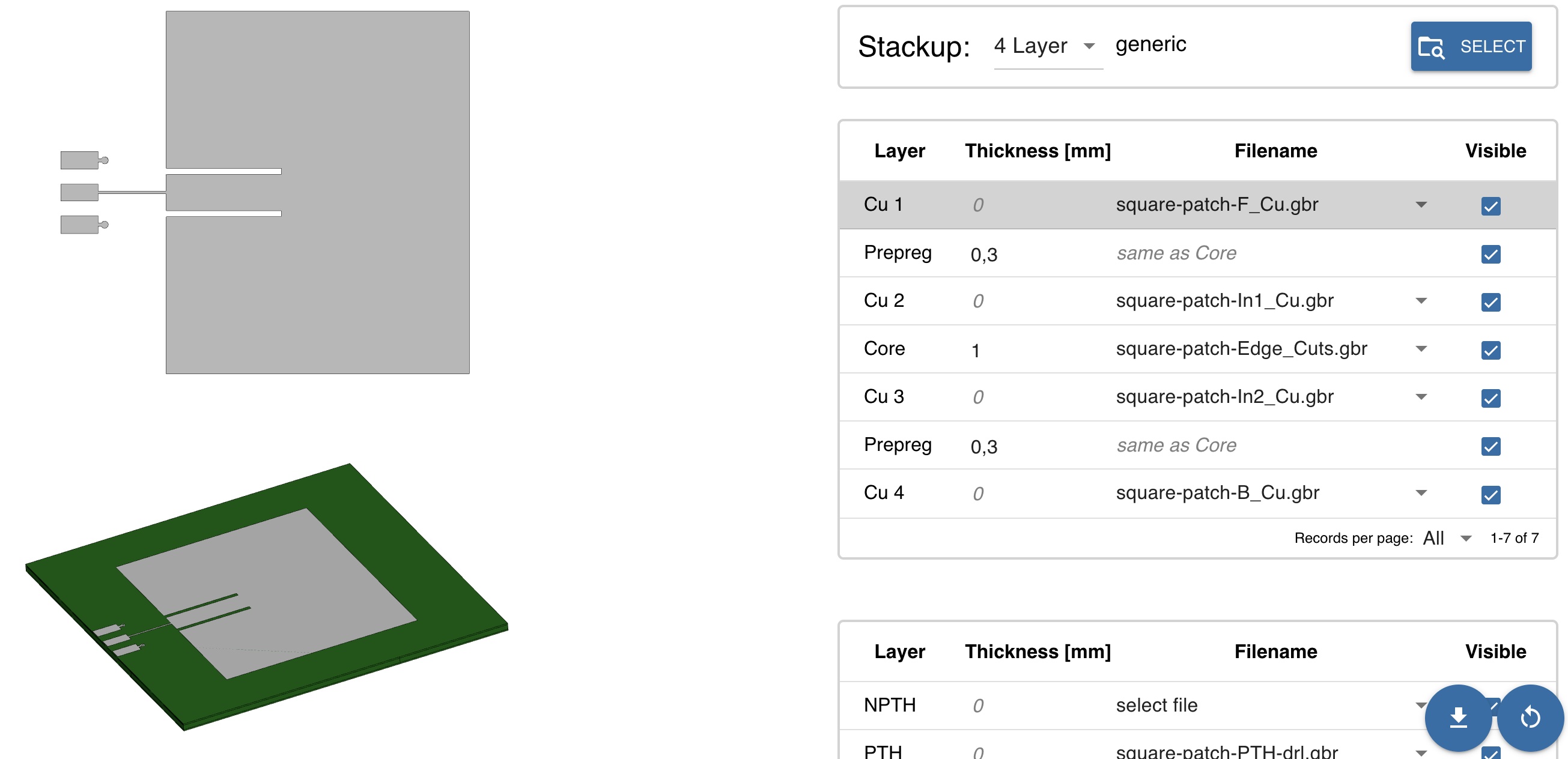 Gerber to STEP Web App Preview
